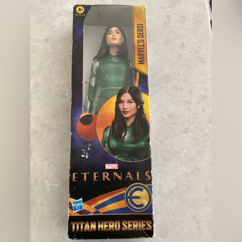 Marvel Eternals Sersi Titan Hero Series Action Figure 12 in Toy Green